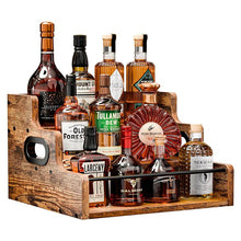 Load image into Gallery viewer, STORFEX 3-Tier Liquor Bottle Display Shelf