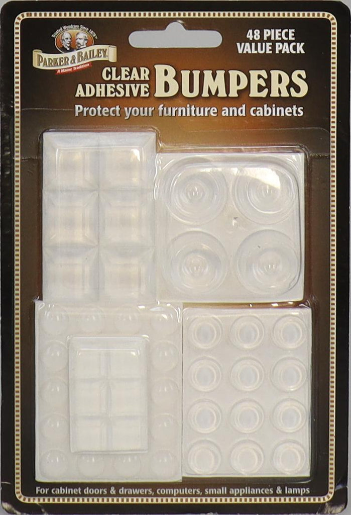 Parker & Bailey: Adhesive Bumpers (48 Pc)