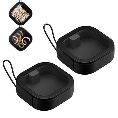 STORFEX 2pcs Travel Storage Organizer - Black