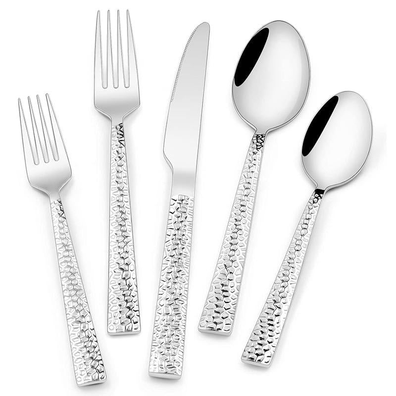 OZZYCOOK 20 Piece Stainless Steel Cutlery Set