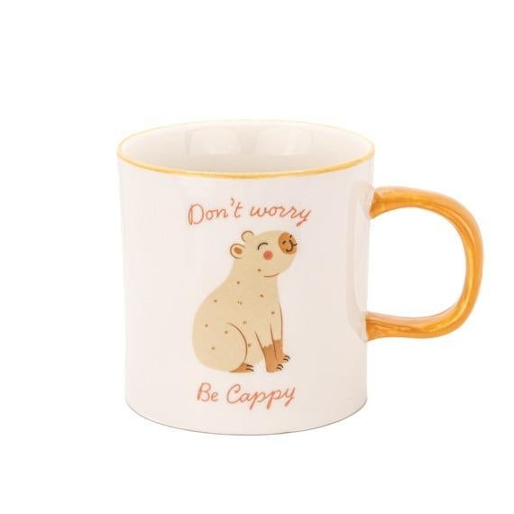 Sass & Belle: Don't Worry Be Cappy Mug (280ml)