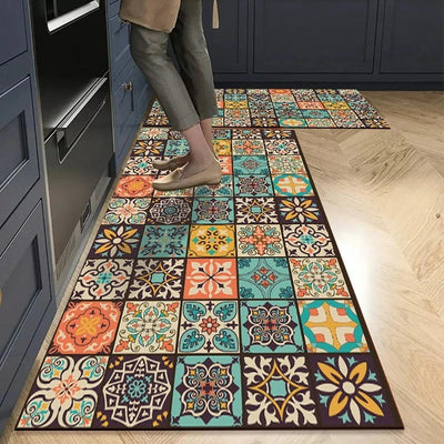 Fraser Country: Vintage-Earth Kitchen Floor Mat (50x80cm)
