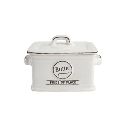 T&G: Pride of Place Butter Dish - White