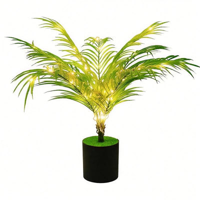Artificial Plant Table Lamp - Lifelike Decorative Lighting