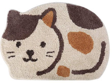 Load image into Gallery viewer, Soft Microfibre Bath Mat - Calico Cat (45 x 65cm)