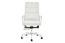 Load image into Gallery viewer, Matt Blatt Replica Eames Group Standard Aluminium Padded High Back Office Chair (White)