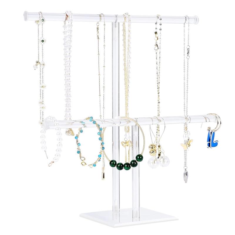 STORFEX 2-Tier Jewelry Display Stand