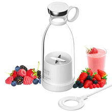 Load image into Gallery viewer, Portable Electric Juicer &amp; Blender - White