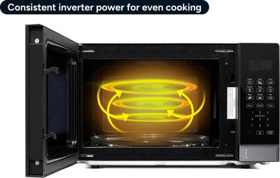Kogan 34L Inverter Microwave Oven with Mirror Finish