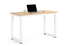 Load image into Gallery viewer, Ovela: Glasgow Study Desk (Oak Finish/White)
