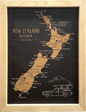 Load image into Gallery viewer, Moana Road: A4 Pin Cork Map