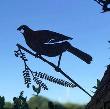 Load image into Gallery viewer, Metalbird: Kokako Garden Art