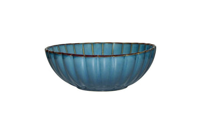 Casa Domani: Solare Round Serving Bowl - Azure (22x8cm)