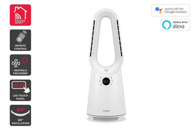 Kogan SmarterHome Bladeless Fan and Heater
