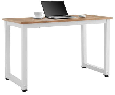 Ovela: Glasgow Study Desk (Walnut/White)