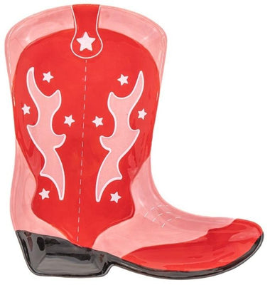 Sass & Belle: Cowboy Boot Trinket Dish - Red