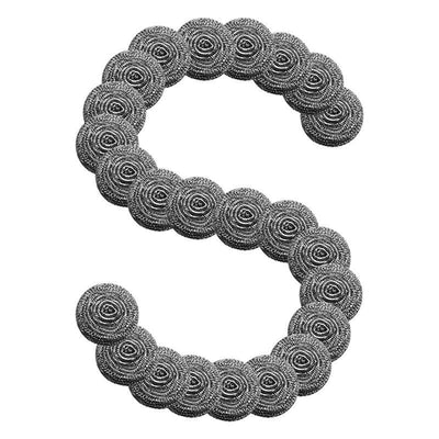 CLEANFOK 24 Pack Steel Wool Scrubber for Cleaning
