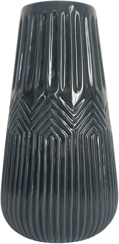 Urban Products: Zari Vase - Navy (Small - 14cm)