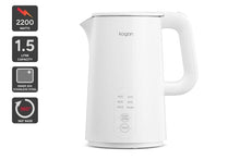 Load image into Gallery viewer, Kogan 1.5L Double Wall Kettle with Temperature Control