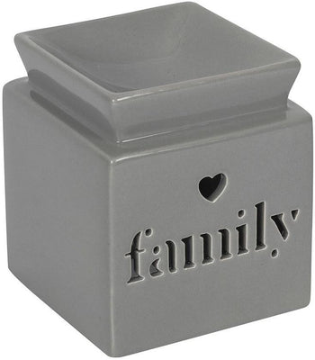 Grey Family Cut Out Oil Burner