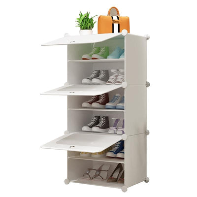 STORFEX 6 Tier Shoe Storage Cabinet (12 pairs)