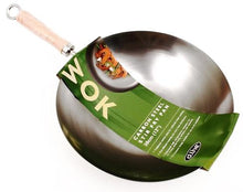 Load image into Gallery viewer, Carbon Steel Stir Fry Pan 30cm - D.Line