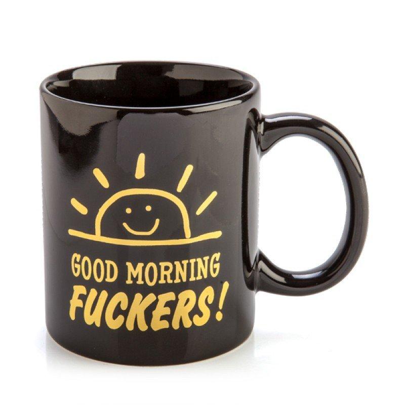 Rude Mug - Good Morning F*ckers Novelty Mug