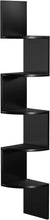 Load image into Gallery viewer, Vasagle Floating Corner Shelf - 5-Tier (Black)