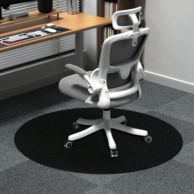 Fraser Country - Round Office Chair Mat Black 100cm
