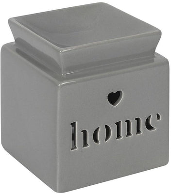 Grey Home Cut Out Oil Burner