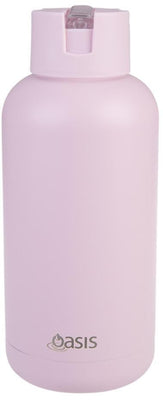 Oasis: Stainless Steel Ceramic MODA Triple Wall Insulated Drink Bottle - Pink Lemonade (1.5L)