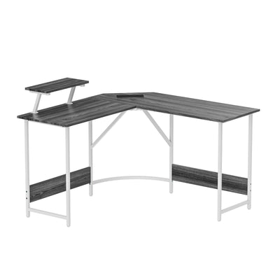 Fraser Country: 1200x450x730mm Corner Desk with USB Outlet