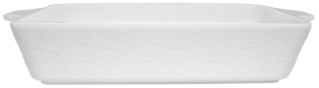 Maxwell & Williams: Blooms Rectangular Baker - White (32x22x6.5cm)