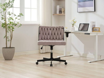 Gorilla Office: Boucle Knot Back Chair Grey