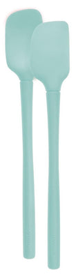Tovolo: Flex-Core All Silicone Mini Spatula/Spoonula - Light Aqua (2 Set)