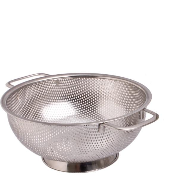 Stainless Steel Perforated Colander - 22.5cm - D.Line