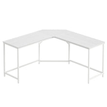 Load image into Gallery viewer, Vasagle L-Shaped Computer Desk - White
