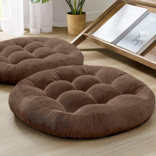 Load image into Gallery viewer, COMFEYA Meditation Floor Pillows Set of 2 - Khaki