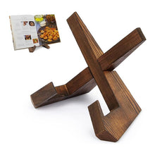 Load image into Gallery viewer, COOKOZZY Wood Cookbook Stand