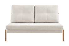 Load image into Gallery viewer, Shangri-La Brad Upholstered Double Sofa Bed (Natural)