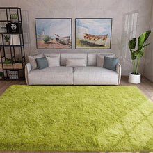 Load image into Gallery viewer, Soft Area Rug - Green (Large, 153 x 203cm)