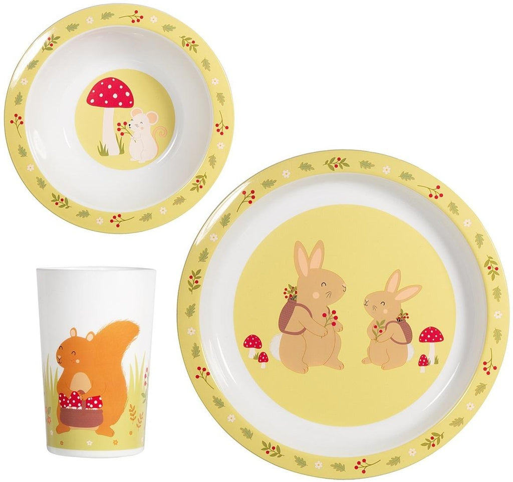 Sass & Belle: Garden Friends Kids Tableware Set
