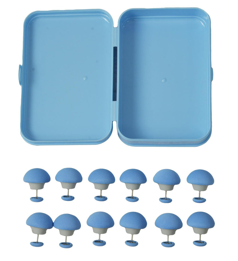 Mushroom Non-slip Quilt Blankets Bed Sheet Duvet Cover Fastener Clips - 12Pcs