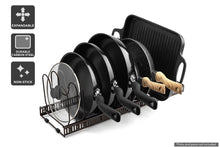 Load image into Gallery viewer, Ovela Expandable Lid &amp; Pan Organiser