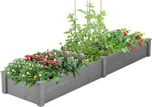 Load image into Gallery viewer, Wooden Raised Garden Bed Planter for Vegetables &amp; Herbs