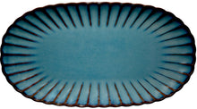 Load image into Gallery viewer, Casa Domani: Solare Oval Platter - Azure (33x18cm)