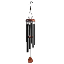 Load image into Gallery viewer, GREENHAVEN 37&quot; Large Aluminium Wind Chime - Black