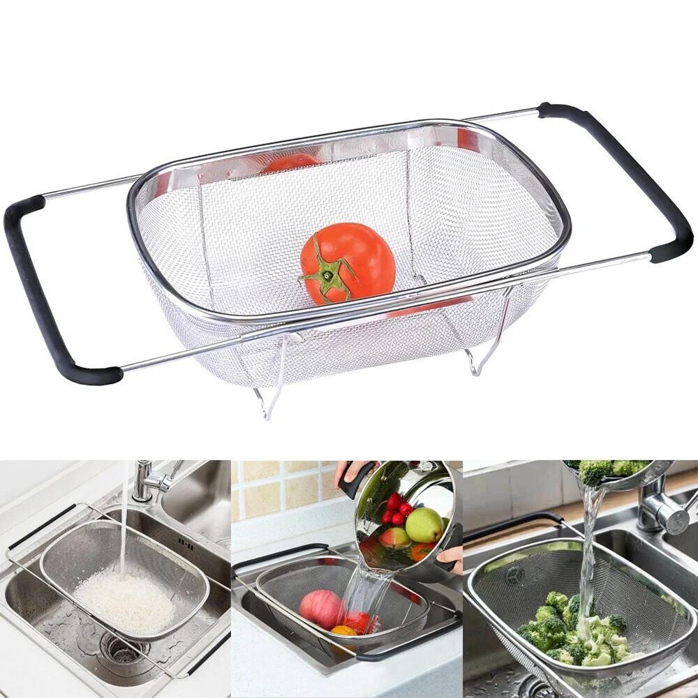 Appetito: Expandable Sink Top Strainer - Large - D.Line