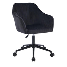 Load image into Gallery viewer, Gorilla Office: Bridget Velvet Chair - Black