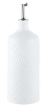 Load image into Gallery viewer, Maxwell &amp; Williams: White Basics Diamonds Oil Bottle With Stainless Steel Pourer (500ml)
